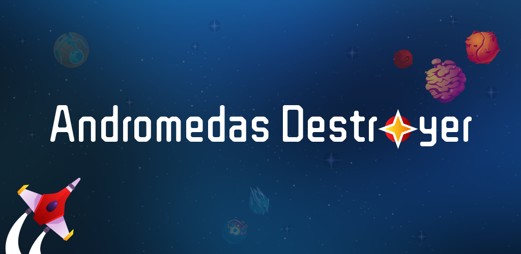 Andromedas Destroyer – Embark on a thrilling space journey, upgrade ships, and battle epic bosses!